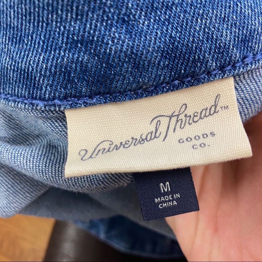 Universal Threads Gingham Jean Jacket - image 7